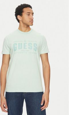 T-shirt męski na wiosnę młodzieżowy Guess ze sklepu: MODIVO w kategorii: T-shirty męskie - zdjęcie WP-EBWP-BKLVO-LN0_0000304854132