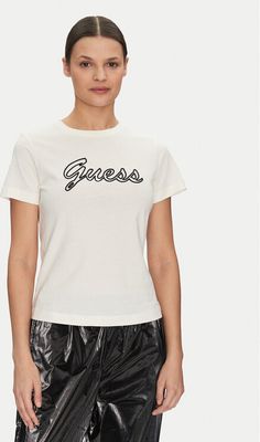 Bluzka damska w stylu młodzieżowym Guess ze sklepu: MODIVO w kategorii: Bluzki damskie - zdjęcie WP-EBWP-BKLVO-LN0_0000304857416