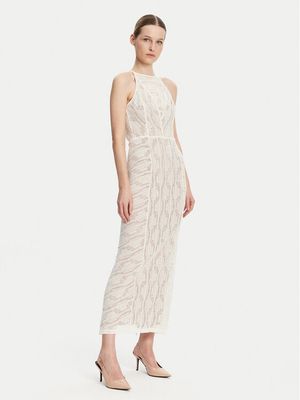 Sukienka wiosenna elegancka Guess ze sklepu: MODIVO w kategorii: Sukienki - zdjęcie WP-EBWP-BKLVO-LN0_0000304862236