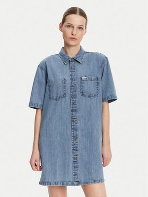 Sukienka koszulowa Guess Jeans ze sklepu: MODIVO w kategorii: Sukienki - zdjęcie WP-EBWP-BKLVO-LN0_0000304862595