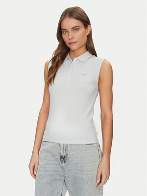 Bluzka damska casual na lato Guess Jeans ze sklepu: MODIVO w kategorii: Bluzki damskie - zdjęcie WP-EBWP-BKLVO-LN0_0000304862663