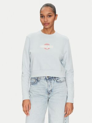 Bluza damska na wiosnę Guess Jeans ze sklepu: MODIVO w kategorii: Bluzy damskie - zdjęcie WP-EBWP-BKLVO-LN0_0000304863127
