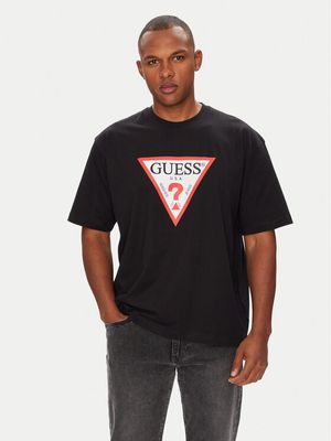 Guess Jeans - T-shirt męski na lato ze sklepu: MODIVO w kategorii: T-shirty męskie - zdjęcie WP-EBWP-BKLVO-LN0_0000304867286