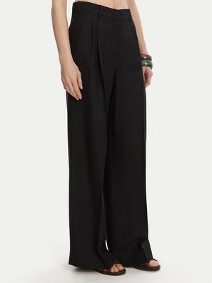 Spodnie damskie na jesień w stylu retro Weekend Max Mara ze sklepu: MODIVO w kategorii: Spodnie damskie - zdjęcie WP-EBWP-BKLVO-LN0_0000304884481