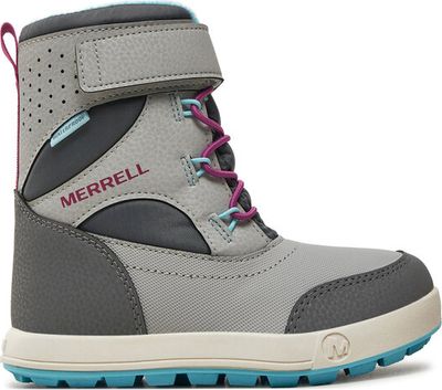 Buty zimowe dziecięce na zimę Merrell ze sklepu: MODIVO w kategorii: Buty zimowe dziecięce - zdjęcie WP-EBWP-BKLVO-LN0_0000304898273