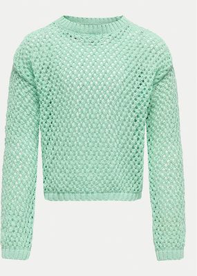 Sweter dziewczęcy casual Kids ONLY ze sklepu: MODIVO w kategorii: Swetry dziewczęce - zdjęcie WP-EBWP-BKLVO-LN0_0000304930669