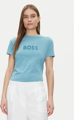 Bluzka damska na lato BOSS ze sklepu: MODIVO w kategorii: Bluzki damskie - zdjęcie WP-EBWP-BKLVO-LN0_0000304936135