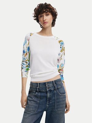 Sweter damski na zimę Desigual ze sklepu: MODIVO w kategorii: Swetry damskie - zdjęcie WP-EBWP-BKLVO-LN0_0000304937811
