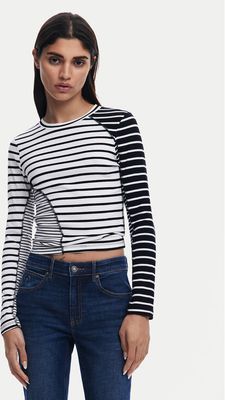 Desigual - Bluzka damska wiosenna ze sklepu: MODIVO w kategorii: Bluzki damskie - zdjęcie WP-EBWP-BKLVO-LN0_0000304937880