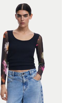 Desigual - Bluzka damska casualowa ze sklepu: MODIVO w kategorii: Bluzki damskie - zdjęcie WP-EBWP-BKLVO-LN0_0000304939457