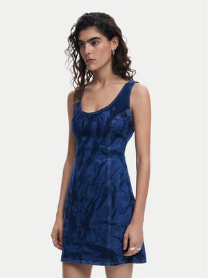 Sukienka casual Desigual ze sklepu: MODIVO w kategorii: Sukienki - zdjęcie WP-EBWP-BKLVO-LN0_0000304939648