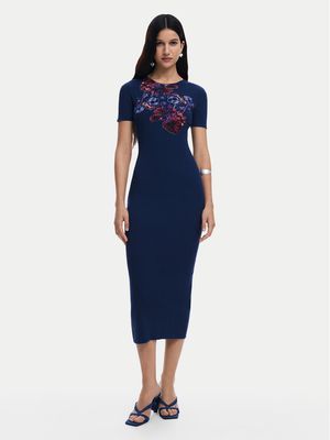 Sukienka Desigual ze sklepu: MODIVO w kategorii: Sukienki - zdjęcie WP-EBWP-BKLVO-LN0_0000304939679