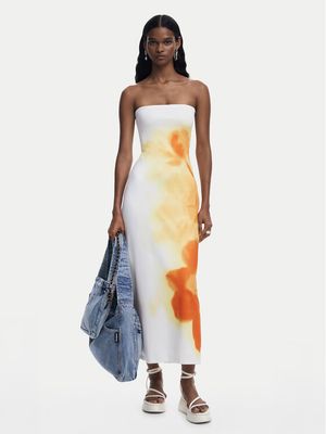 Sukienka Desigual ze sklepu: MODIVO w kategorii: Sukienki - zdjęcie WP-EBWP-BKLVO-LN0_0000304939891