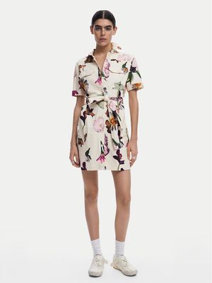 Sukienka Desigual ze sklepu: MODIVO w kategorii: Sukienki - zdjęcie WP-EBWP-BKLVO-LN0_0000304939921