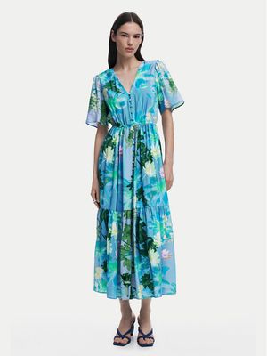 Sukienka Desigual ze sklepu: MODIVO w kategorii: Sukienki - zdjęcie WP-EBWP-BKLVO-LN0_0000304939945