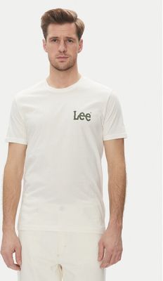 T-shirt męski elegancki Lee ze sklepu: MODIVO w kategorii: T-shirty męskie - zdjęcie WP-EBWP-BKLVO-LN0_0000304940651