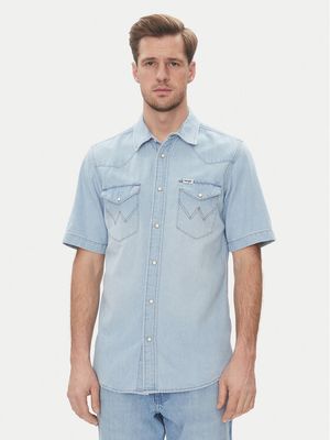 Koszula męska Wrangler ze sklepu: MODIVO w kategorii: Koszule męskie - zdjęcie WP-EBWP-BKLVO-LN0_0000304944024
