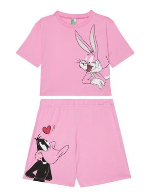 United Colors Of Benetton - Piżama dziecięce na wiosnę ze sklepu: MODIVO w kategorii: Piżamy dziecięce - zdjęcie WP-EBWP-BKLVO-LN0_0000304945779
