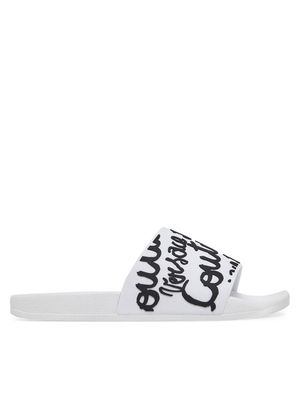 Klapki damskie na wiosnę Versace Jeans Couture ze sklepu: MODIVO w kategorii: Klapki damskie - zdjęcie WP-EBWP-BKLVO-LN0_0000304947209