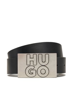 HUGO - Pasek na lato ze sklepu: MODIVO w kategorii: Paski męskie - zdjęcie WP-EBWP-BKLVO-LN0_0000304954702