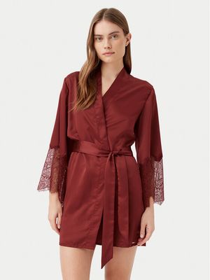 Szlafrok damski zimowy Hunkemöller ze sklepu: MODIVO w kategorii: Szlafroki damskie - zdjęcie WP-EBWP-BKLVO-LN0_0000304958236