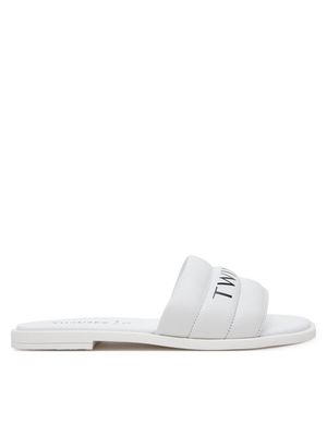 Klapki damskie casual Twinset ze sklepu: MODIVO w kategorii: Klapki damskie - zdjęcie WP-EBWP-BKLVO-LN0_0000304961274