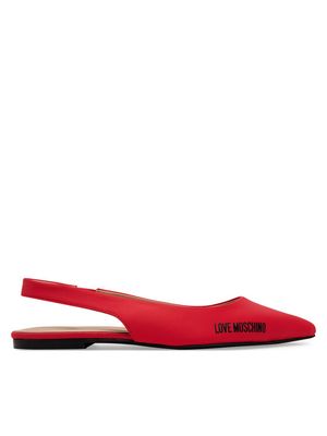 Balerinki eleganckie Love Moschino ze sklepu: MODIVO w kategorii: Balerinki - zdjęcie WP-EBWP-BKLVO-LN0_0000304976100
