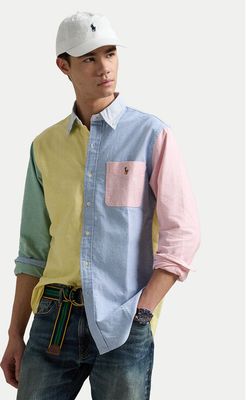 Koszula męska z nadrukami Polo Ralph Lauren ze sklepu: MODIVO w kategorii: Koszule męskie - zdjęcie WP-EBWP-BKLVO-LN0_0000305000743
