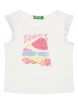 United Colors Of Benetton - Bluzka dziewczęca letnia ze sklepu: MODIVO w kategorii: Bluzki dziewczęce - zdjęcie WP-EBWP-BKLVO-LN0_0000305010704