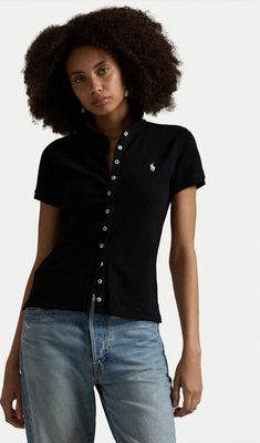Bluzka damska casual Polo Ralph Lauren ze sklepu: MODIVO w kategorii: Bluzki damskie - zdjęcie WP-EBWP-BKLVO-LN0_0000305017758