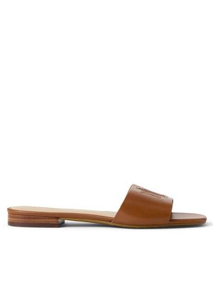 Klapki damskie eleganckie LAUREN RALPH LAUREN ze sklepu: MODIVO w kategorii: Klapki damskie - zdjęcie WP-EBWP-BKLVO-LN0_0000305028792