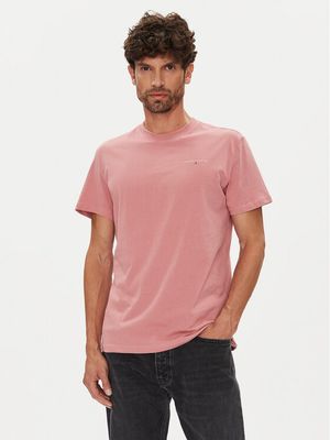 T-shirt męski wiosenny w stylu klasycznym Tommy Jeans ze sklepu: MODIVO w kategorii: T-shirty męskie - zdjęcie WP-EBWP-BKLVO-LN0_0000305035141