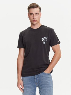 T-shirt męski na wiosnę Tommy Jeans ze sklepu: MODIVO w kategorii: T-shirty męskie - zdjęcie WP-EBWP-BKLVO-LN0_0000305035233