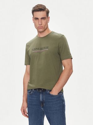 T-shirt męski na wiosnę Tommy Hilfiger ze sklepu: MODIVO w kategorii: T-shirty męskie - zdjęcie WP-EBWP-BKLVO-LN0_0000305036513