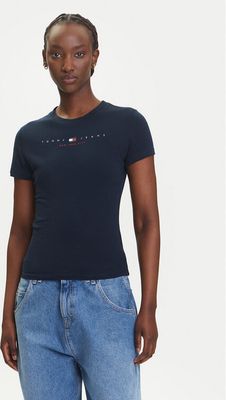 Bluzka damska na wiosnę casualowa Tommy Jeans ze sklepu: MODIVO w kategorii: Bluzki damskie - zdjęcie WP-EBWP-BKLVO-LN0_0000305041180