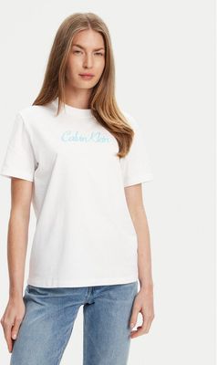 Calvin Klein Jeans - Bluzka damska ze sklepu: MODIVO w kategorii: Bluzki damskie - zdjęcie WP-EBWP-BKLVO-LN0_0000305043870