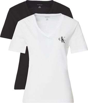 Calvin Klein Jeans - Bluzka damska wiosenna ze sklepu: MODIVO w kategorii: Bluzki damskie - zdjęcie WP-EBWP-BKLVO-LN0_0000305043931