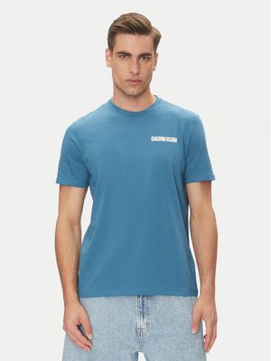 T-shirt męski na lato Calvin Klein Jeans ze sklepu: MODIVO w kategorii: T-shirty męskie - zdjęcie WP-EBWP-BKLVO-LN0_0000305045898
