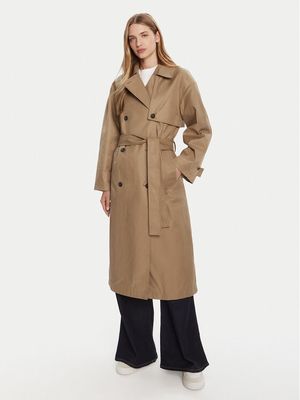 Płaszcz damski Calvin Klein ze sklepu: MODIVO w kategorii: Płaszcze damskie - zdjęcie WP-EBWP-BKLVO-LN0_0000305049285