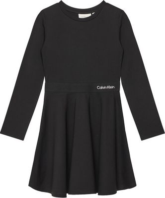 Sukienka dziewczęca jesienna Calvin Klein Jeans ze sklepu: MODIVO w kategorii: Sukienki dziewczęce - zdjęcie WP-EBWP-BKLVO-LN0_0000305052032