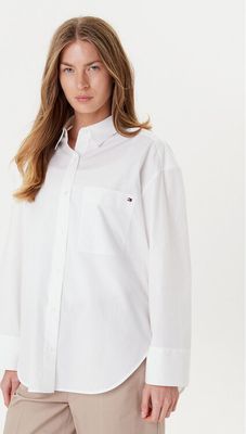 Koszula damska wiosenna Tommy Hilfiger ze sklepu: MODIVO w kategorii: Koszule damskie - zdjęcie WP-EBWP-BKLVO-LN0_0000305056450