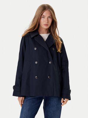 Płaszcz damski casual Tommy Hilfiger ze sklepu: MODIVO w kategorii: Płaszcze damskie - zdjęcie WP-EBWP-BKLVO-LN0_0000305056597