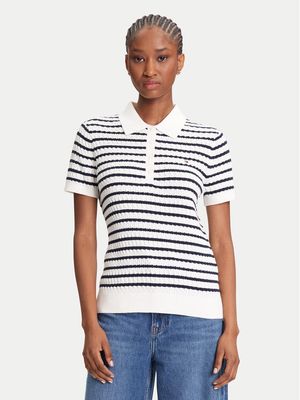 Bluzka damska na wiosnę Tommy Hilfiger ze sklepu: MODIVO w kategorii: Bluzki damskie - zdjęcie WP-EBWP-BKLVO-LN0_0000305057327