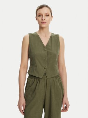 Kamizelka damska casual Vero Moda ze sklepu: MODIVO w kategorii: Kamizelki damskie - zdjęcie WP-EBWP-BKLVO-LN0_0000305059482