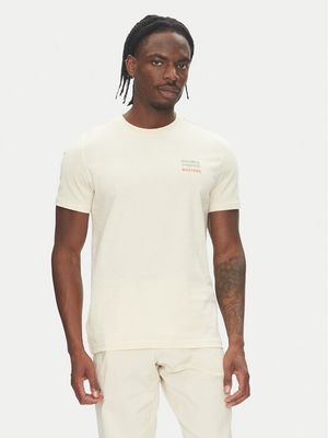 T-shirt męski na lato Mustang ze sklepu: MODIVO w kategorii: T-shirty męskie - zdjęcie WP-EBWP-BKLVO-LN0_0000305070661