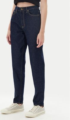 Jeansy damskie jesienne Guess Jeans ze sklepu: MODIVO w kategorii: Jeansy damskie - zdjęcie WP-EBWP-BKLVO-LN0_0000305087508