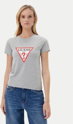 Bluzka damska letnia Guess Jeans ze sklepu: MODIVO w kategorii: Bluzki damskie - zdjęcie WP-EBWP-BKLVO-LN0_0000305087591