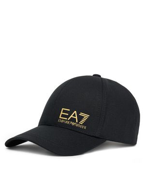 Czapka z daszkiem męska jesienny EA7 Emporio Armani ze sklepu: MODIVO w kategorii: Czapki z daszkiem męskie - zdjęcie WP-EBWP-BKLVO-LN0_0000305090706