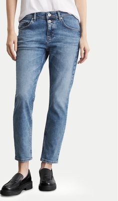 Jeansy damskie eleganckie Marc O'Polo ze sklepu: MODIVO w kategorii: Jeansy damskie - zdjęcie WP-EBWP-BKLVO-LN0_0000305110367