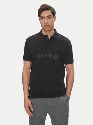 BOSS - T-shirt męski elegancki ze sklepu: MODIVO w kategorii: T-shirty męskie - zdjęcie WP-EBWP-BKLVO-LN0_0000305111814